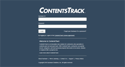 Desktop Screenshot of contentstrack.com